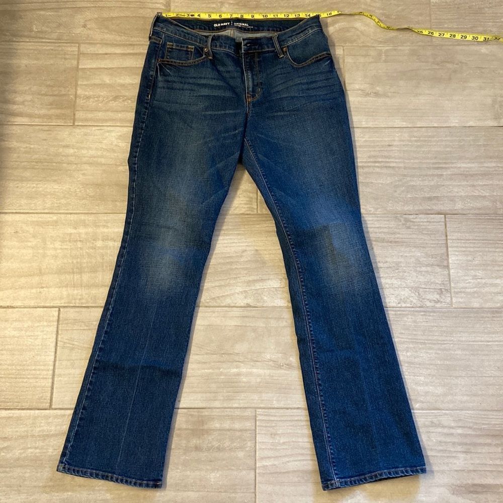 Old Navy Mid Rise Boot Cut Jeans Size 10
